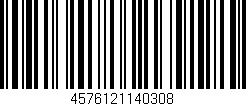 Código de barras (EAN, GTIN, SKU, ISBN): '4576121140308'