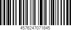 Código de barras (EAN, GTIN, SKU, ISBN): '4576247071845'