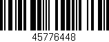 Código de barras (EAN, GTIN, SKU, ISBN): '45776448'
