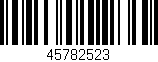 Código de barras (EAN, GTIN, SKU, ISBN): '45782523'