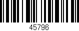 Código de barras (EAN, GTIN, SKU, ISBN): '45796'