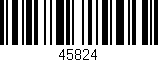 Código de barras (EAN, GTIN, SKU, ISBN): '45824'