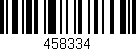 Código de barras (EAN, GTIN, SKU, ISBN): '458334'