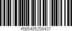 Código de barras (EAN, GTIN, SKU, ISBN): '4585485258437'