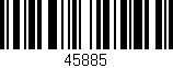 Código de barras (EAN, GTIN, SKU, ISBN): '45885'