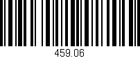 Código de barras (EAN, GTIN, SKU, ISBN): '459.06'