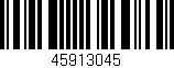 Código de barras (EAN, GTIN, SKU, ISBN): '45913045'