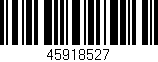 Código de barras (EAN, GTIN, SKU, ISBN): '45918527'