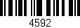 Código de barras (EAN, GTIN, SKU, ISBN): '4592'