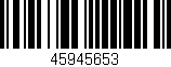 Código de barras (EAN, GTIN, SKU, ISBN): '45945653'