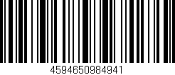Código de barras (EAN, GTIN, SKU, ISBN): '4594650984941'
