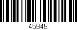 Código de barras (EAN, GTIN, SKU, ISBN): '45949'