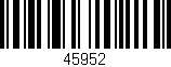 Código de barras (EAN, GTIN, SKU, ISBN): '45952'