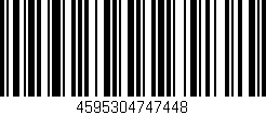 Código de barras (EAN, GTIN, SKU, ISBN): '4595304747448'
