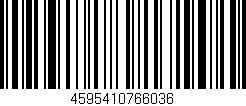 Código de barras (EAN, GTIN, SKU, ISBN): '4595410766036'