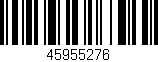 Código de barras (EAN, GTIN, SKU, ISBN): '45955276'