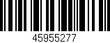 Código de barras (EAN, GTIN, SKU, ISBN): '45955277'