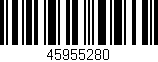 Código de barras (EAN, GTIN, SKU, ISBN): '45955280'