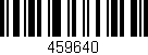 Código de barras (EAN, GTIN, SKU, ISBN): '459640'