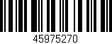 Código de barras (EAN, GTIN, SKU, ISBN): '45975270'