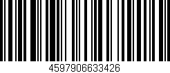Código de barras (EAN, GTIN, SKU, ISBN): '4597906633426'