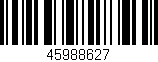 Código de barras (EAN, GTIN, SKU, ISBN): '45988627'