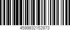 Código de barras (EAN, GTIN, SKU, ISBN): '4599832152873'
