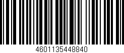 Código de barras (EAN, GTIN, SKU, ISBN): '4601135448840'