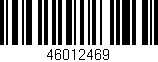 Código de barras (EAN, GTIN, SKU, ISBN): '46012469'