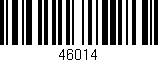 Código de barras (EAN, GTIN, SKU, ISBN): '46014'