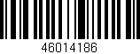 Código de barras (EAN, GTIN, SKU, ISBN): '46014186'