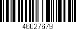 Código de barras (EAN, GTIN, SKU, ISBN): '46027679'