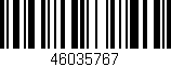 Código de barras (EAN, GTIN, SKU, ISBN): '46035767'
