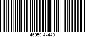 Código de barras (EAN, GTIN, SKU, ISBN): '46059-44449'