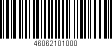 Código de barras (EAN, GTIN, SKU, ISBN): '46062101000'