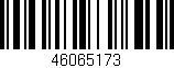 Código de barras (EAN, GTIN, SKU, ISBN): '46065173'