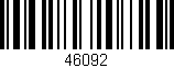 Código de barras (EAN, GTIN, SKU, ISBN): '46092'