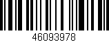 Código de barras (EAN, GTIN, SKU, ISBN): '46093978'