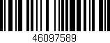 Código de barras (EAN, GTIN, SKU, ISBN): '46097589'