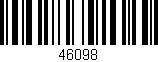 Código de barras (EAN, GTIN, SKU, ISBN): '46098'