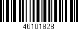 Código de barras (EAN, GTIN, SKU, ISBN): '46101828'