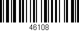 Código de barras (EAN, GTIN, SKU, ISBN): '46108'