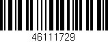 Código de barras (EAN, GTIN, SKU, ISBN): '46111729'