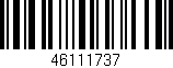Código de barras (EAN, GTIN, SKU, ISBN): '46111737'