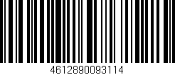 Código de barras (EAN, GTIN, SKU, ISBN): '4612890093114'