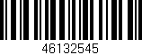 Código de barras (EAN, GTIN, SKU, ISBN): '46132545'