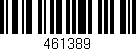 Código de barras (EAN, GTIN, SKU, ISBN): '461389'