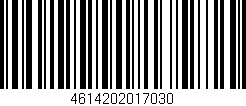 Código de barras (EAN, GTIN, SKU, ISBN): '4614202017030'
