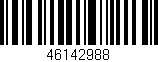 Código de barras (EAN, GTIN, SKU, ISBN): '46142988'