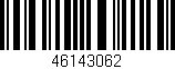 Código de barras (EAN, GTIN, SKU, ISBN): '46143062'
